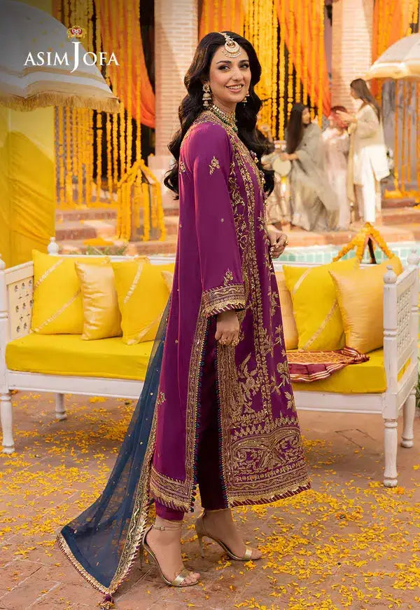 Asim Jofa | Dastaan Collection 24 | AJDA-07 - Pakistani Designer Dress - by Asim Jofa | Type: Formal - 100% Original at Saira Sultan
