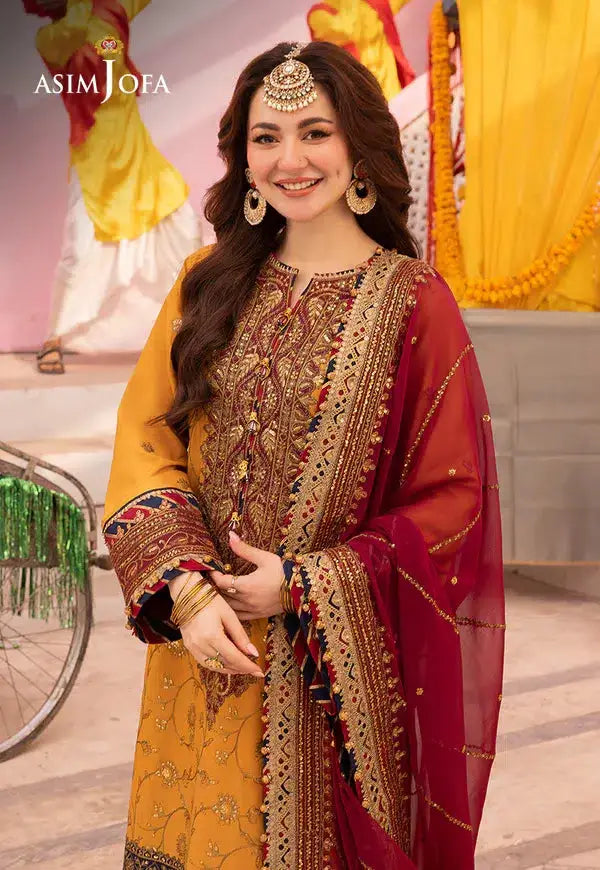 Asim Jofa | Dastaan Collection 24 | AJDA-25 - Pakistani Designer Dress - by Asim Jofa | Type: Formal - 100% Original at Saira Sultan