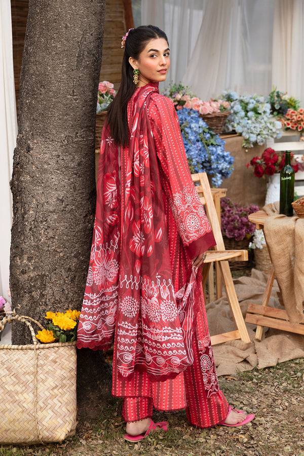 Afrozeh | Ayzel Summer Dream | CARDINAL - Pakistani Designer Dress - by Afrozeh | Type: Casuals - 100% Original at Saira Sultan