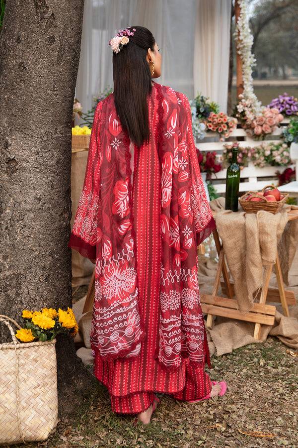 Afrozeh | Ayzel Summer Dream | CARDINAL - Pakistani Designer Dress - by Afrozeh | Type: Casuals - 100% Original at Saira Sultan