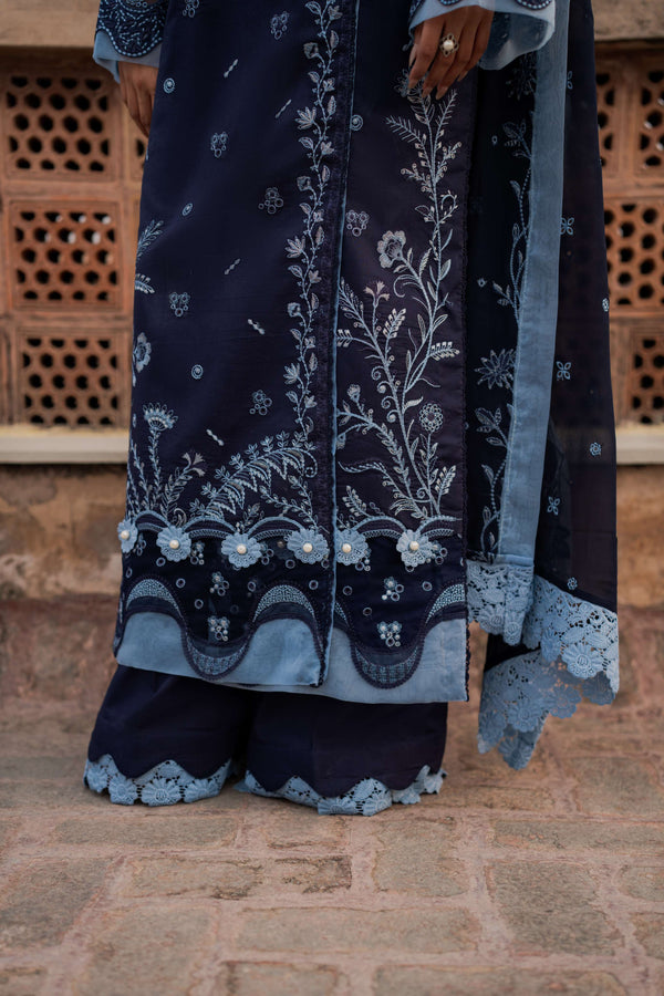 Azzal | Lawn 25 | MOONLIGHT - Pakistani Designer Dress - by Azzal - Type : Ladies Clothes - 100% Original at Saira Sultan