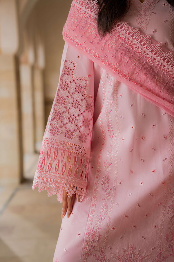 Azzal | Lawn 25 | CORAL - Pakistani Designer Dress - by Azzal - Type : Ladies Clothes - 100% Original at Saira Sultan