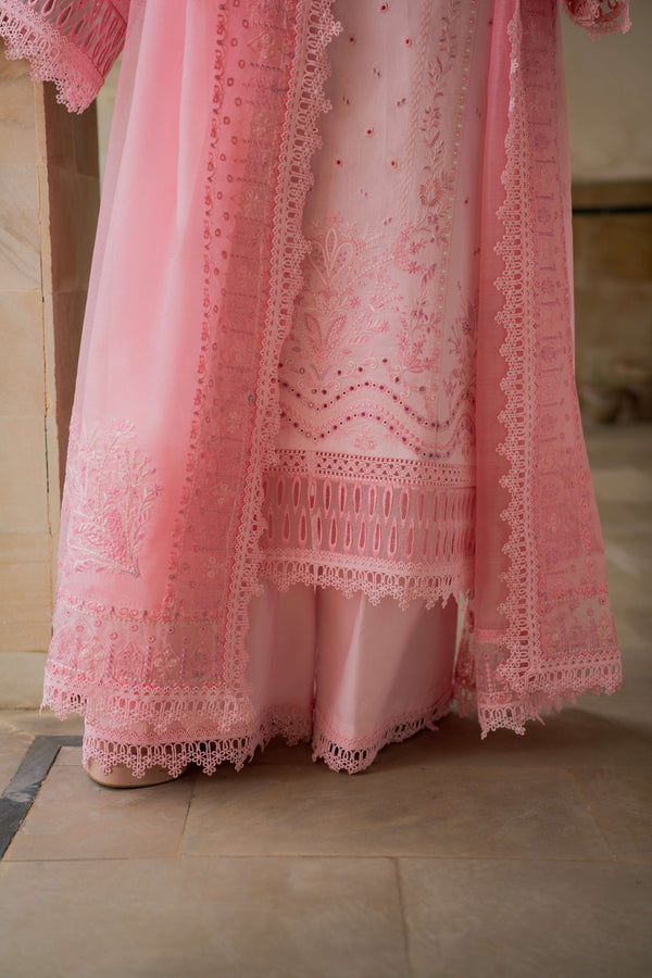 Azzal | Lawn 25 | CORAL - Pakistani Designer Dress - by Azzal - Type : Ladies Clothes - 100% Original at Saira Sultan