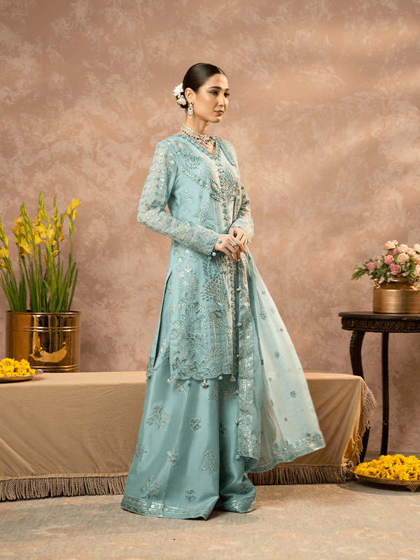 Zebtan | Zeenat Festive Collection | ZN-07 - Pakistani Designer Dress - by Zebtan | Type: Luxury - 100% Original at Saira Sultan