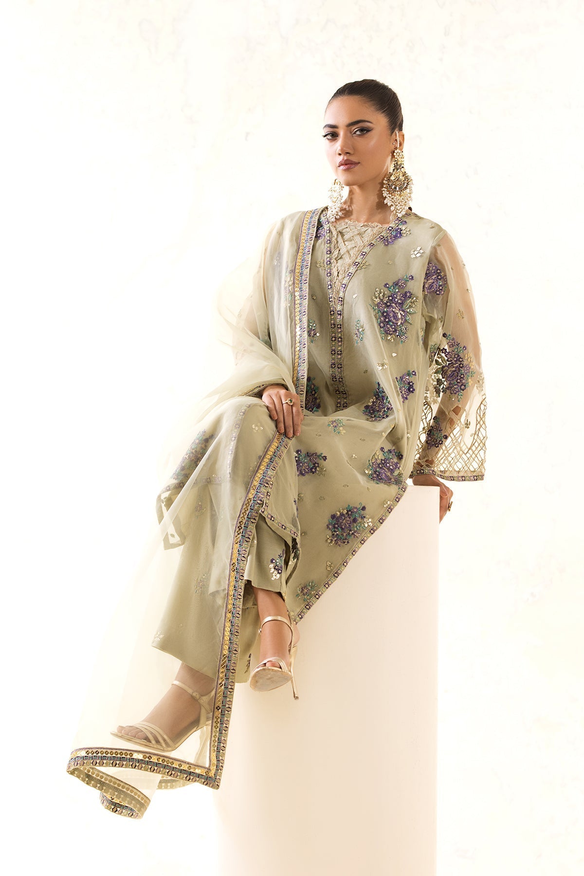 Charizma | Festive Pret | CMA-4-24 - Pakistani Designer Dress - by Charizma | Type: Luxury - 100% Original at Saira Sultan
