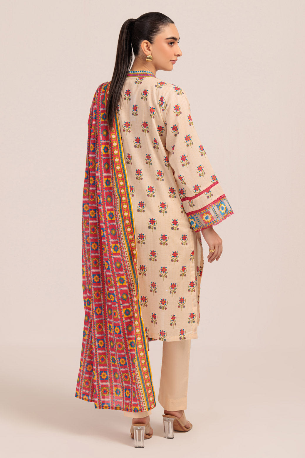 Bonanza Satrangi | O White Lawn 3 Piece (BPS1243P02) 12 White