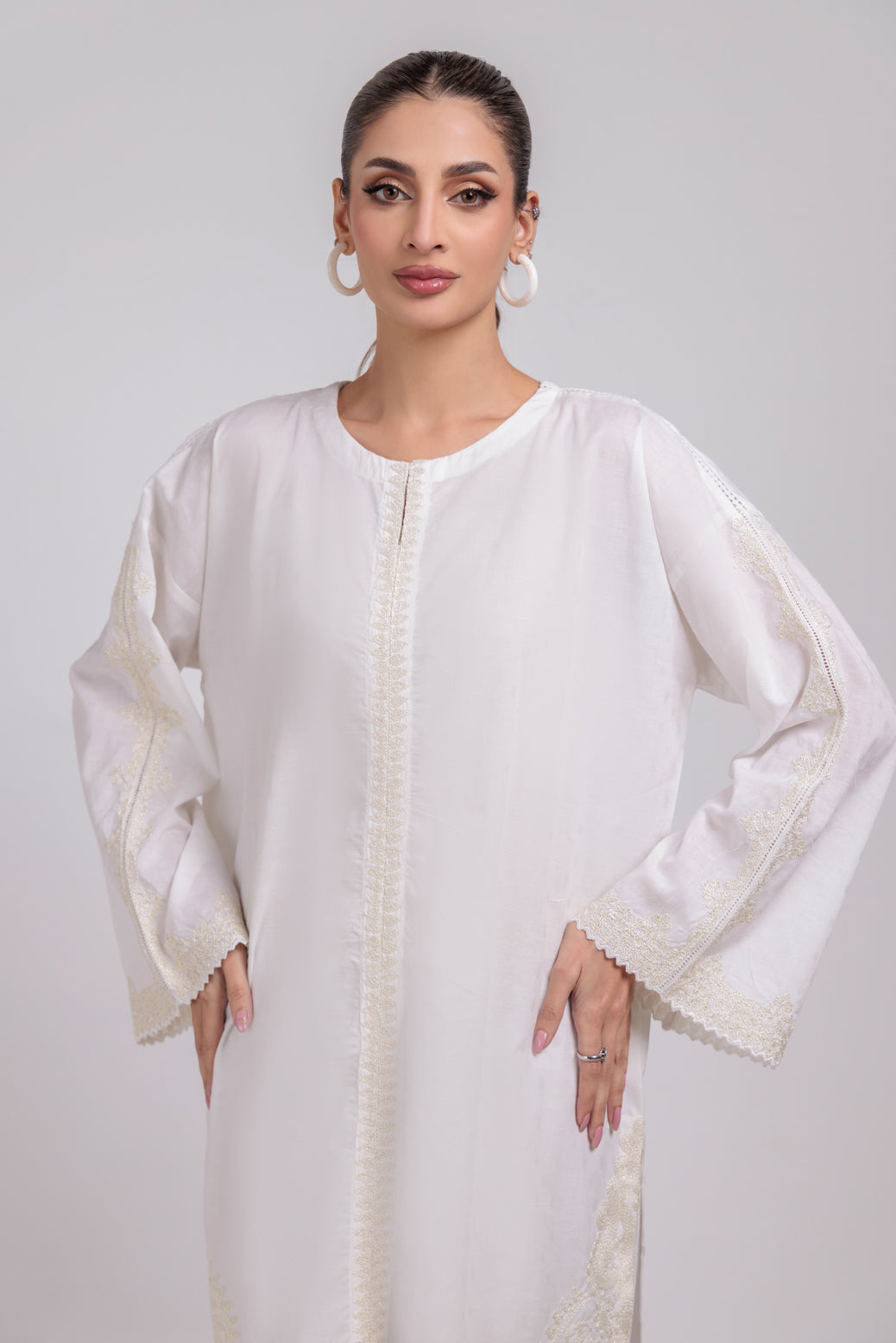 Bonanza Satrangi | White Jacquard 2 Piece (BPS7242P01) 10 White