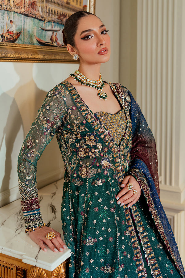 Baroque | Chantelle 24 | CHIFFON CH13-03 L Teal Frock