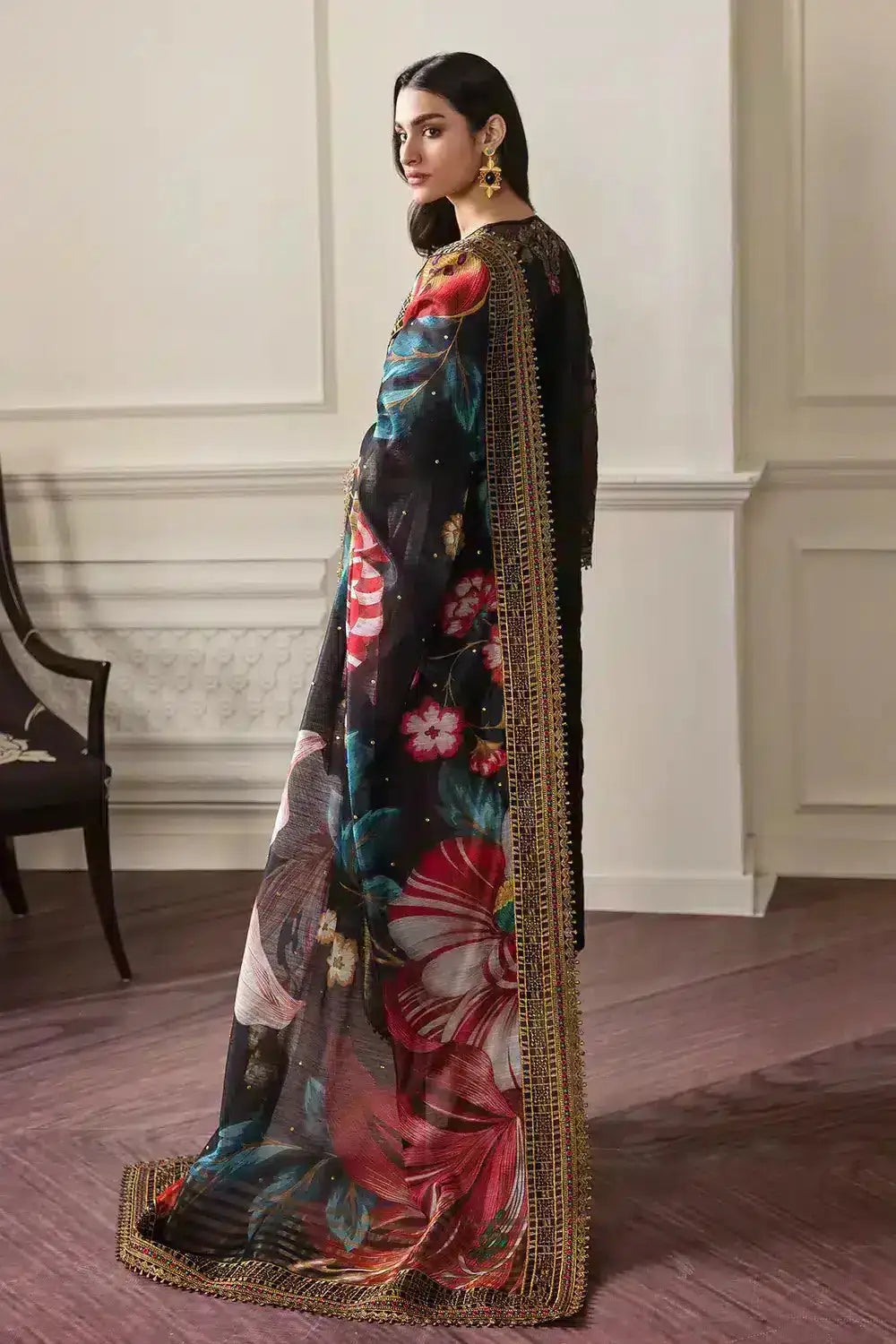 Baroque | Formals Collection | UF-290 - Pakistani Designer Dress - by Baroque | Type: Formal - 100% Original at Saira Sultan