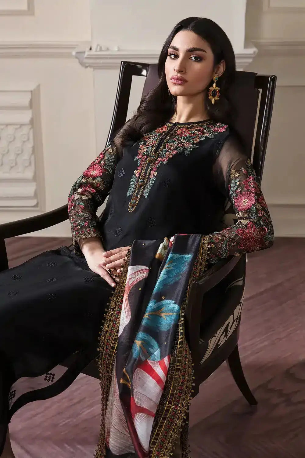 Baroque | Formals Collection | UF-290 - Pakistani Designer Dress - by Baroque | Type: Formal - 100% Original at Saira Sultan