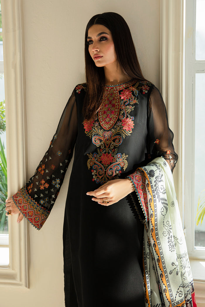 Baroque | Luxury Formals 24 | CHIFFON UF-388 - Pakistani Designer Dress - by Baroque | Type: Ladies Clothes - 100% Original at Saira Sultan