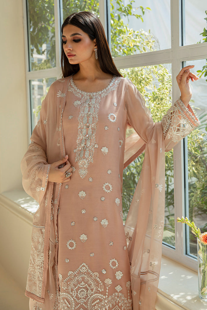 Baroque | Luxury Formals 24 | CHIFFON UF-389 - Pakistani Designer Dress - by Baroque | Type: Ladies Clothes - 100% Original at Saira Sultan