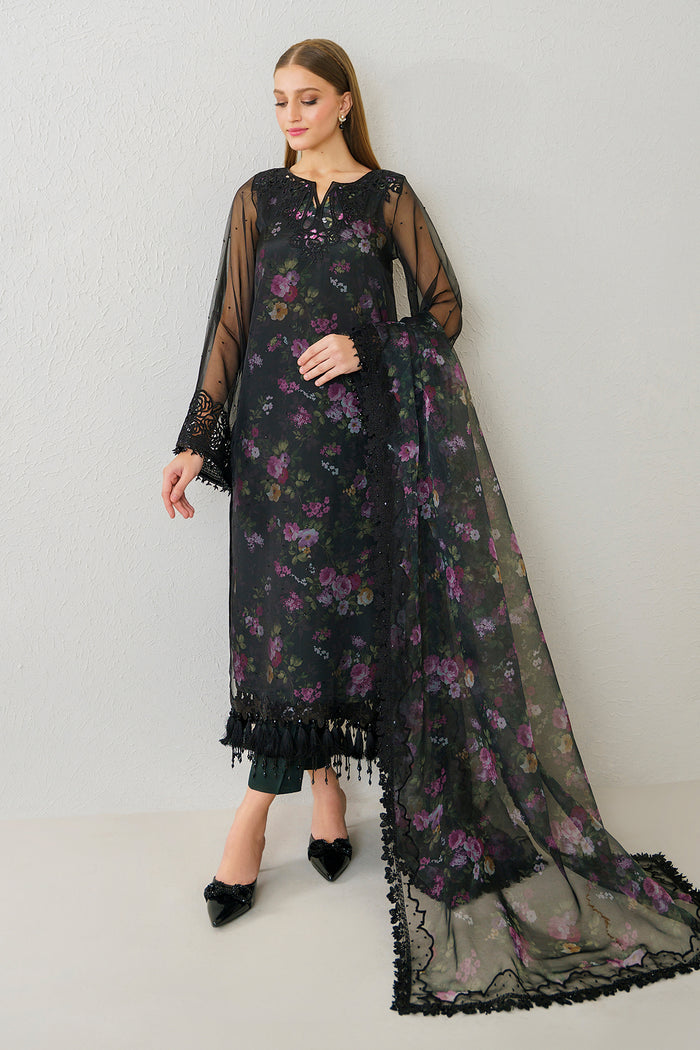 Baroque | Luxury Formals 24 | ORGANZA UF-525 - Pakistani Designer Dress - by Baroque | Type: Ladies Clothes - 100% Original at Saira Sultan