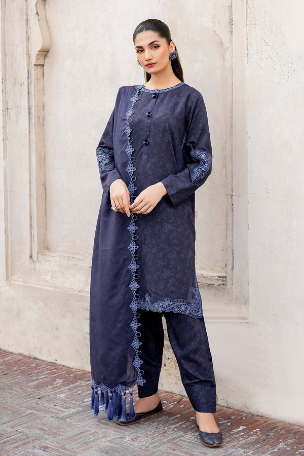 Baroque | Luxury Pret 24 | VISCOSE UF-726 - Pakistani Designer Dress - by Baroque | Type: Ladies Clothes - 100% Original at Saira Sultan