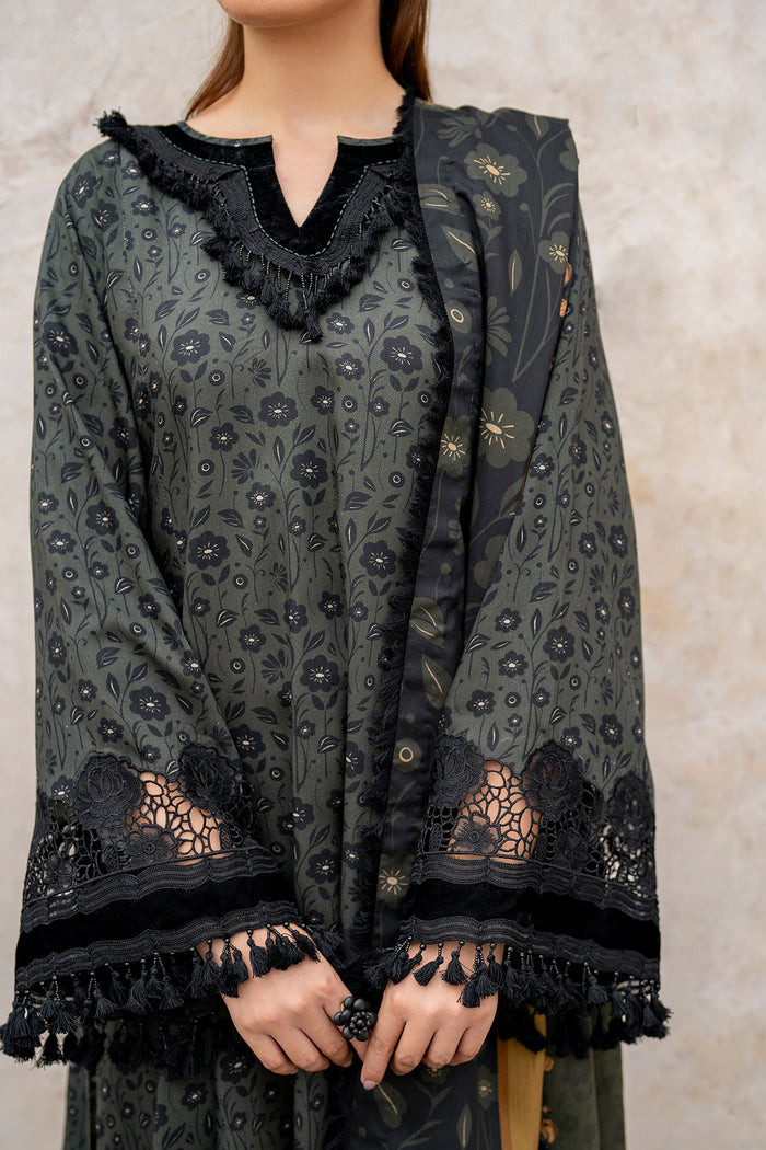 Baroque | Luxury Pret 24 | VISCOSE UF-727 - Pakistani Designer Dress - by Baroque | Type: Ladies Clothes - 100% Original at Saira Sultan