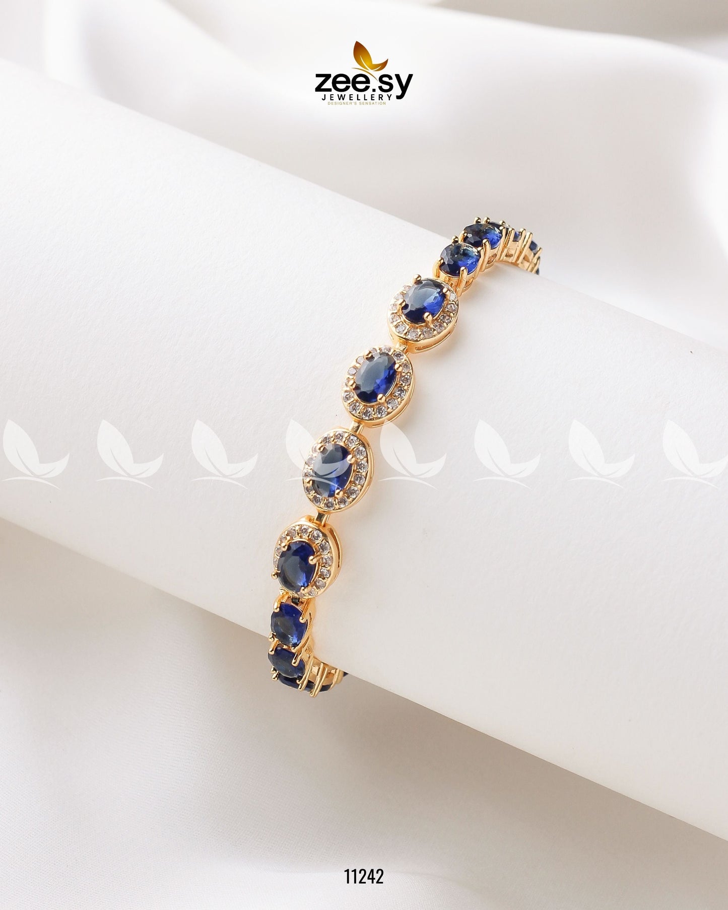 Burmese Bracelet Blue