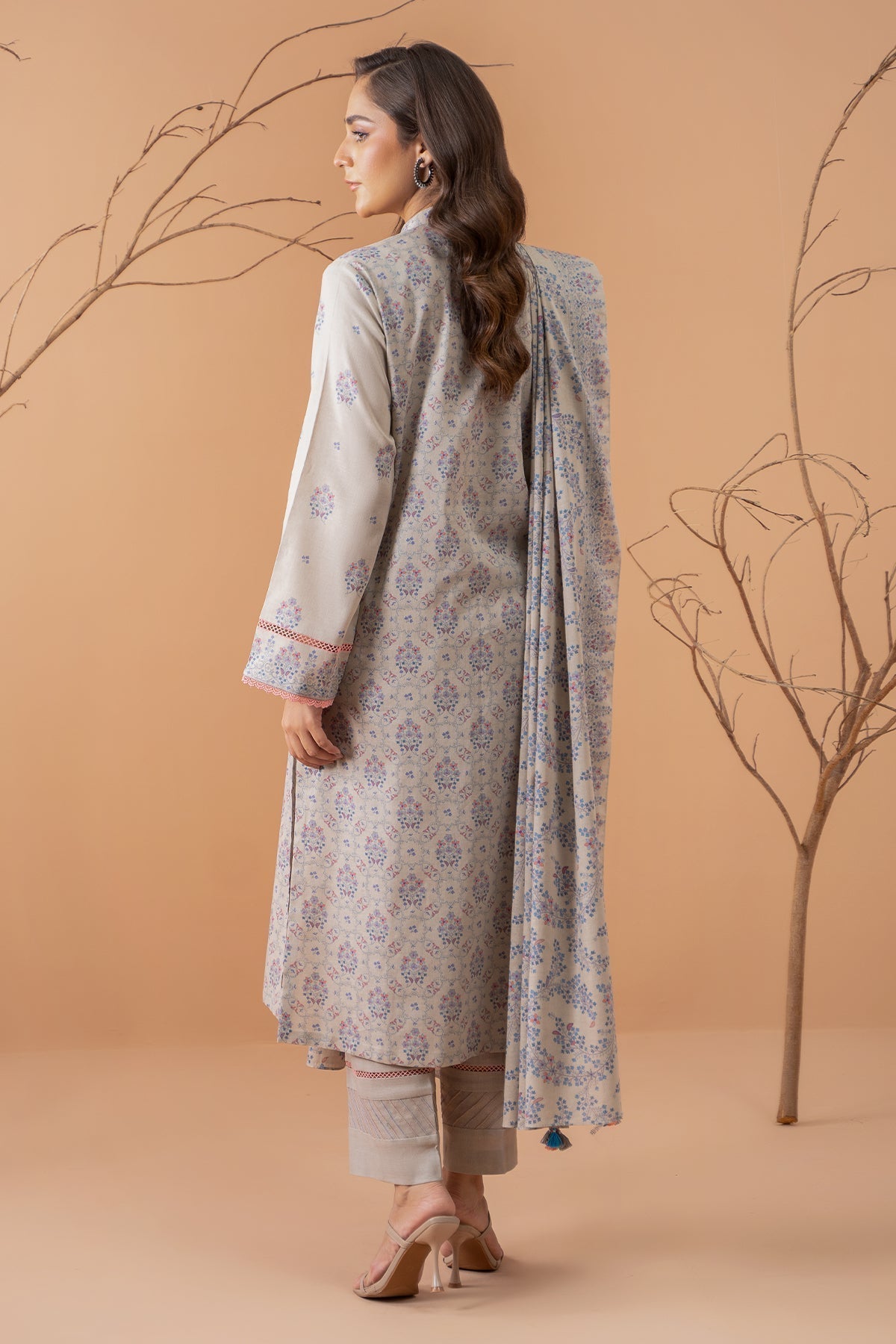 Kayseria | Winter Khaddar 24 | C6051-2 S Off White Khaddar