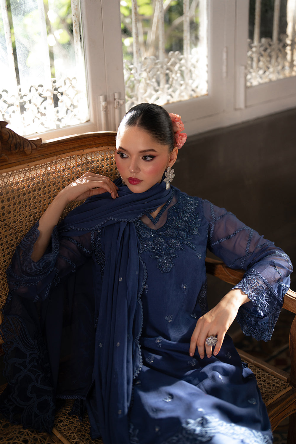 Azure | Ensembles | Cobalt Haze - Pakistani Designer Dress - by Azure - Type : Ladies Clothes - 100% Original at Saira Sultan