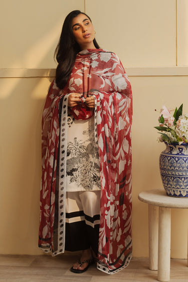 Zara Shahjahn | Coco Prints 24 | D8 - Pakistani Designer Dress - by Zara Shahjahan | Type: Casuals - 100% Original at Saira Sultan