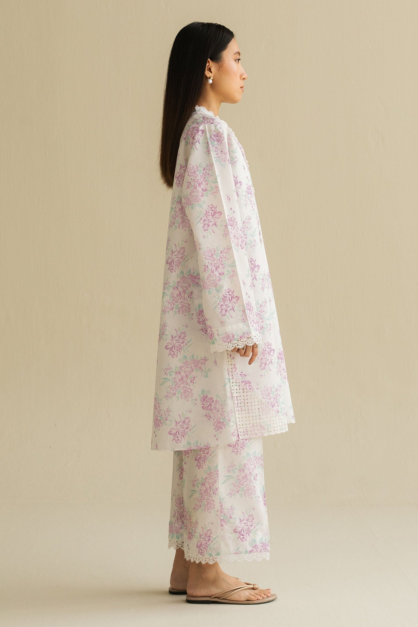 Zara Shahjahan | Love Coco 2025 | CR25B0212 L White Cambric