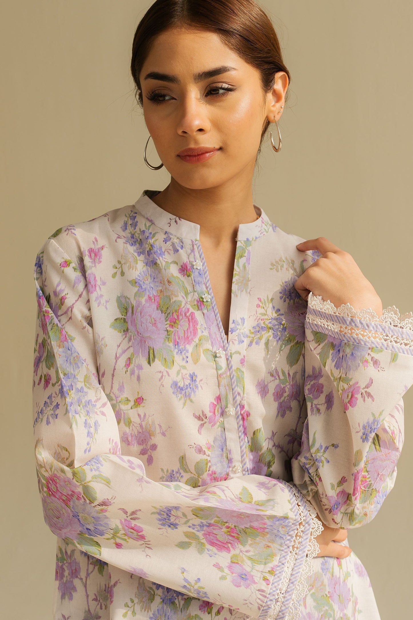 Zara Shahjahan | Love Coco 2025 | CR25B0227 M White Cambric