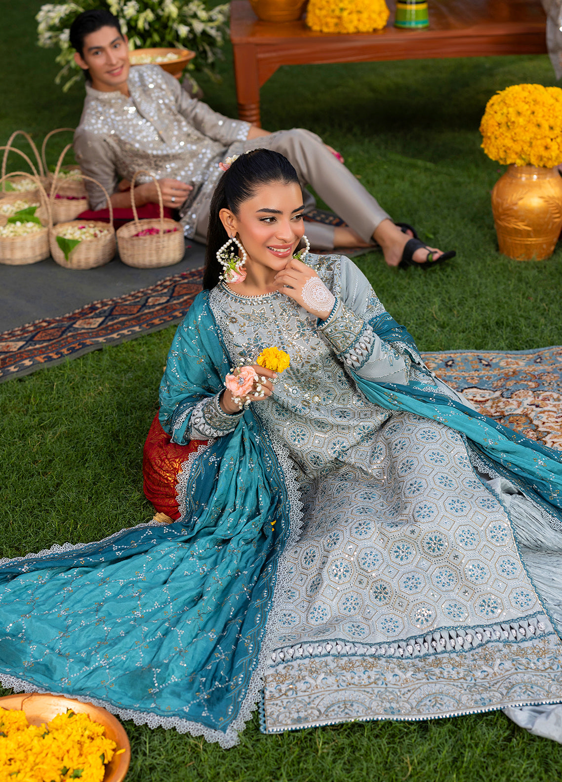 Sahane | Haye Dil Wedding Formals | CT 29003 Glow of Eternity - Pakistani Designer Dress - by Sahane - Type : Ladies Clothes - 100% Original at Saira Sultan
