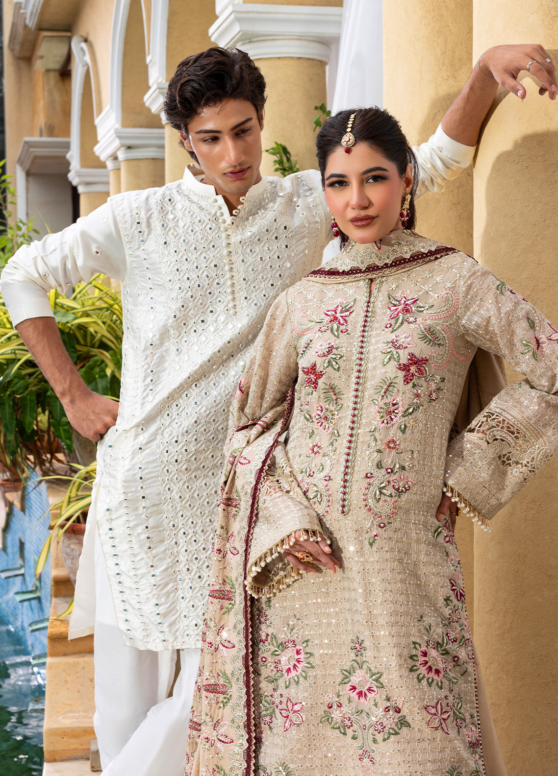 Sahane | Haye Dil Wedding Formals | CT 29004 Veil of Romance - Pakistani Designer Dress - by Sahane - Type : Ladies Clothes - 100% Original at Saira Sultan