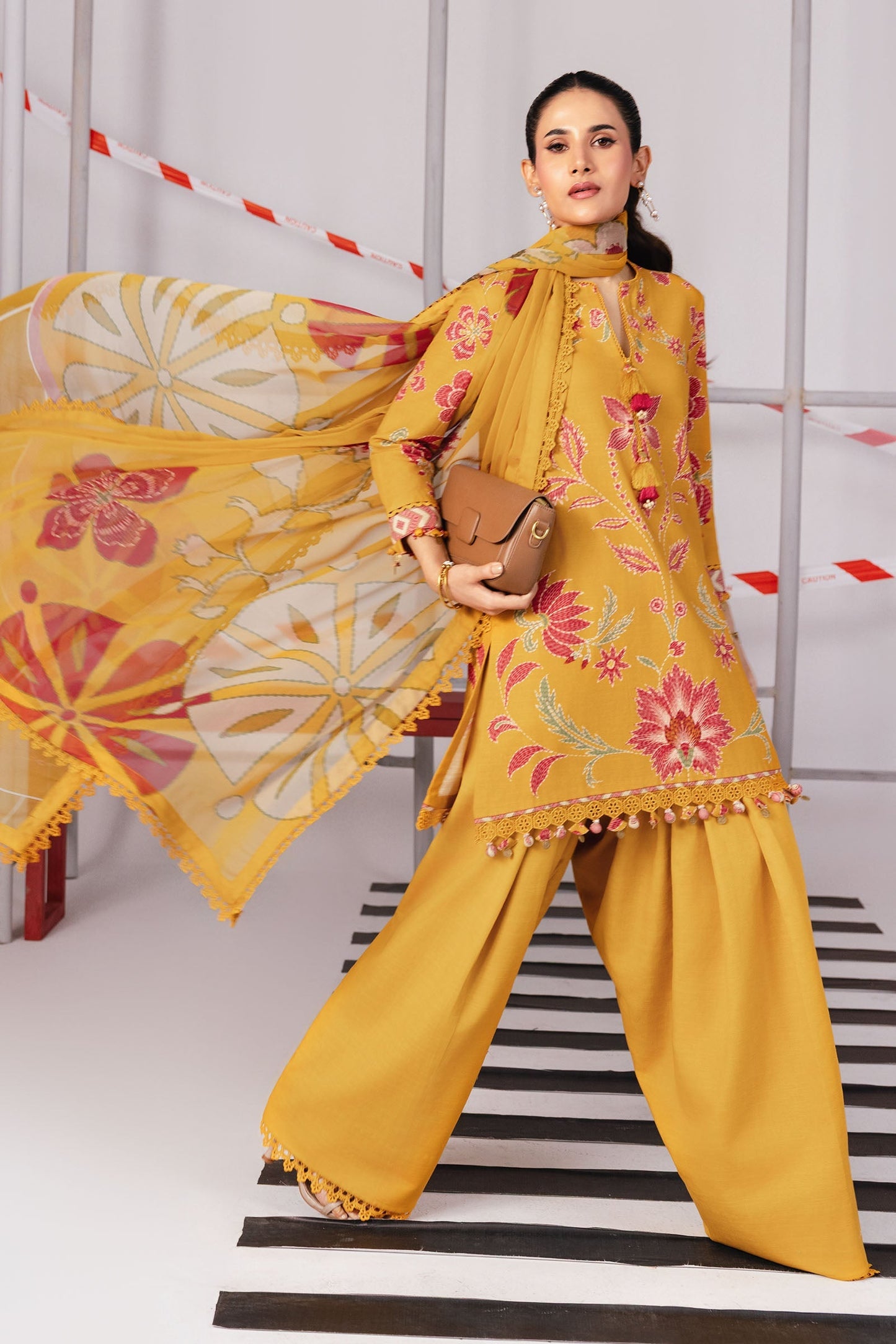 Maria B | Winter Basics 25 | MB-CUS25-1104B by Maria B - Designer Dress - Type : Ladies Clothes - Available at Saira Sultan - 100% Original