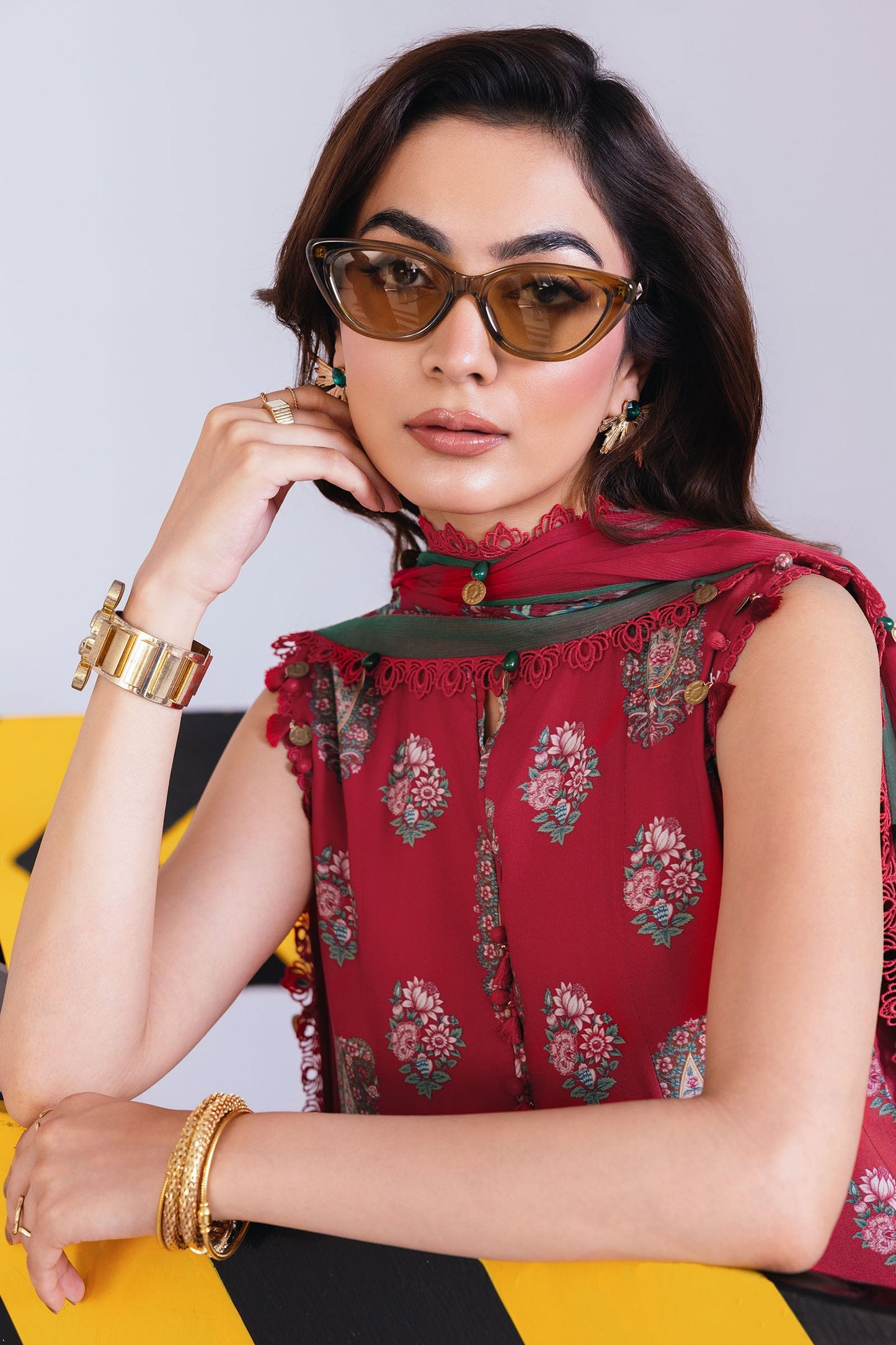 Maria B | Winter Basics 25 |MB-CUS25-1110A by Maria B - Designer Dress - Type : Ladies Clothes - Available at Saira Sultan - 100% Original