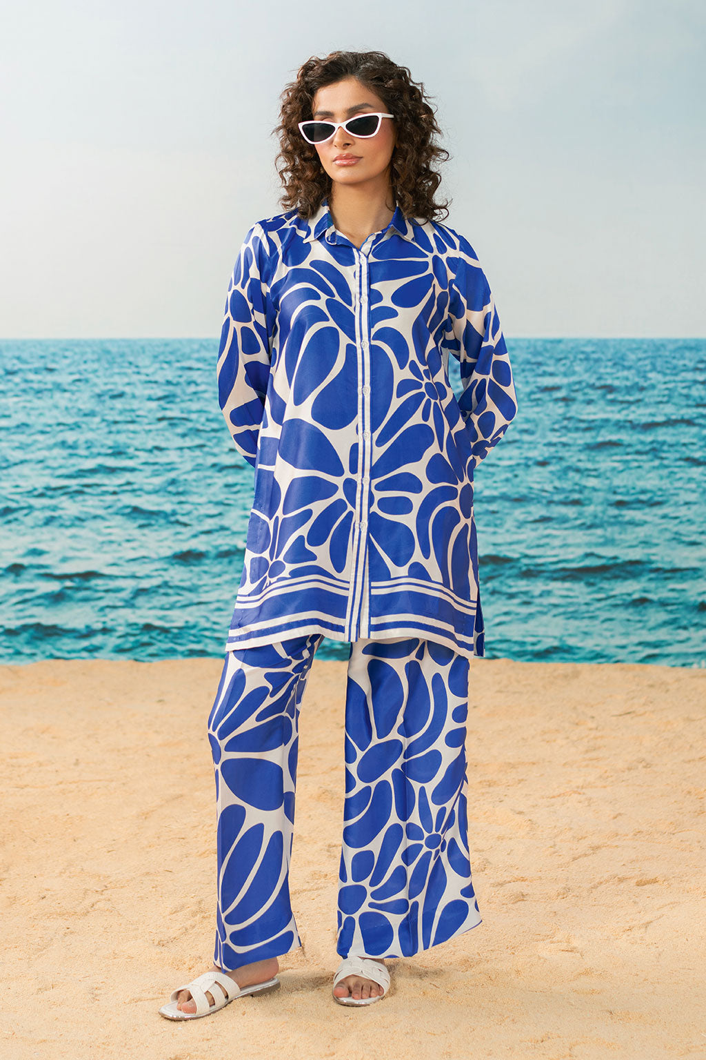 Afsanah | The Print Edit | AP-206 - Pakistani Designer Dress - by Afsanah - Type : Ladies Clothes - 100% Original at Saira Sultan