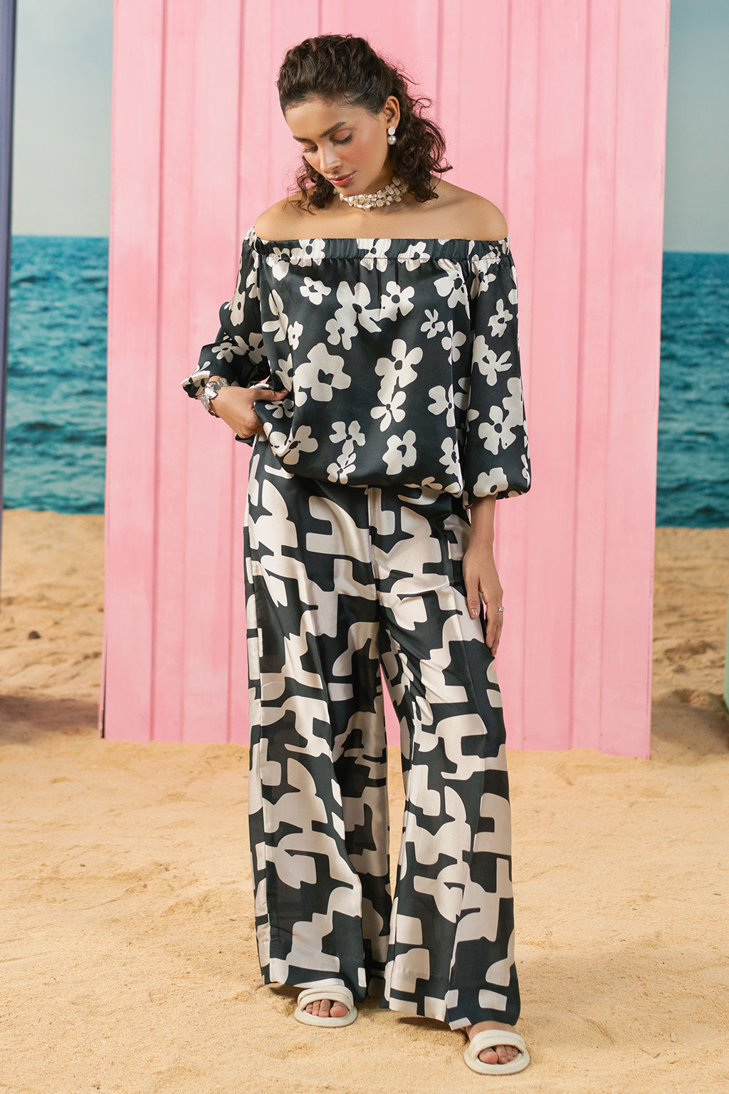 Afsanah | The Print Edit | AP-210 - Pakistani Designer Dress - by Afsanah - Type : Ladies Clothes - 100% Original at Saira Sultan