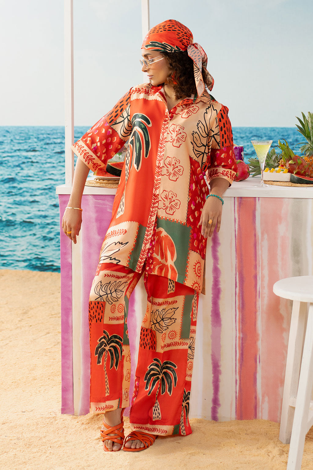 Afsanah | The Print Edit | AP-202 - Pakistani Designer Dress - by Afsanah - Type : Ladies Clothes - 100% Original at Saira Sultan