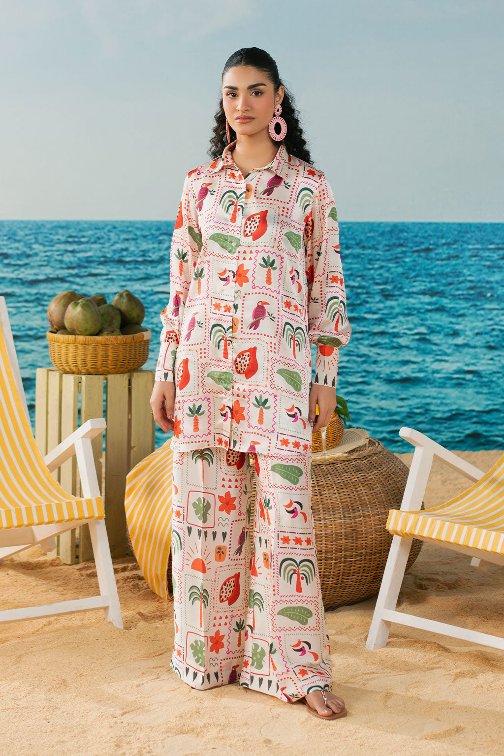 Afsanah | The Print Edit | AP-214 - Pakistani Designer Dress - by Afsanah - Type : Ladies Clothes - 100% Original at Saira Sultan