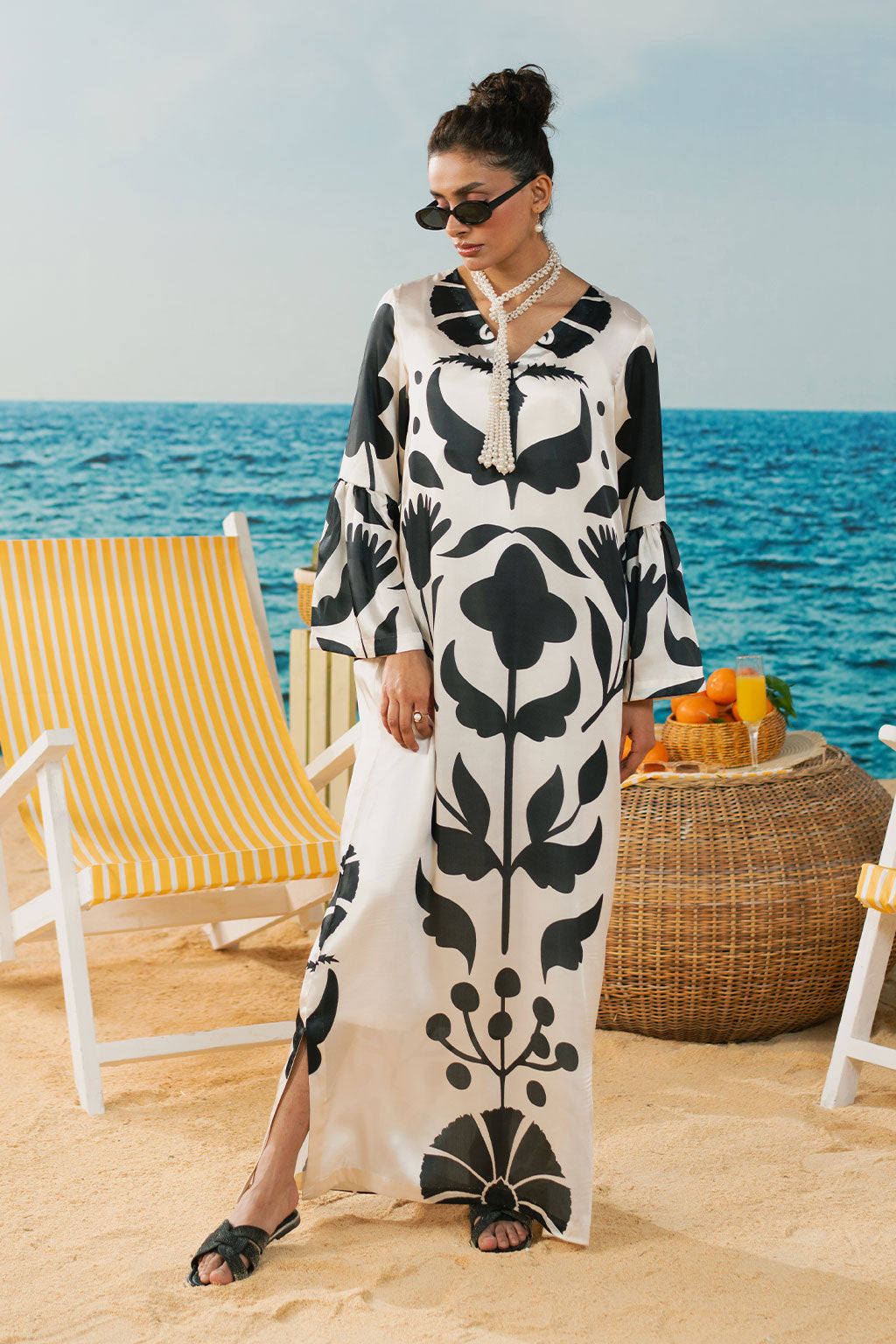 Afsanah | The Print Edit | AP-215 - Pakistani Designer Dress - by Afsanah - Type : Ladies Clothes - 100% Original at Saira Sultan