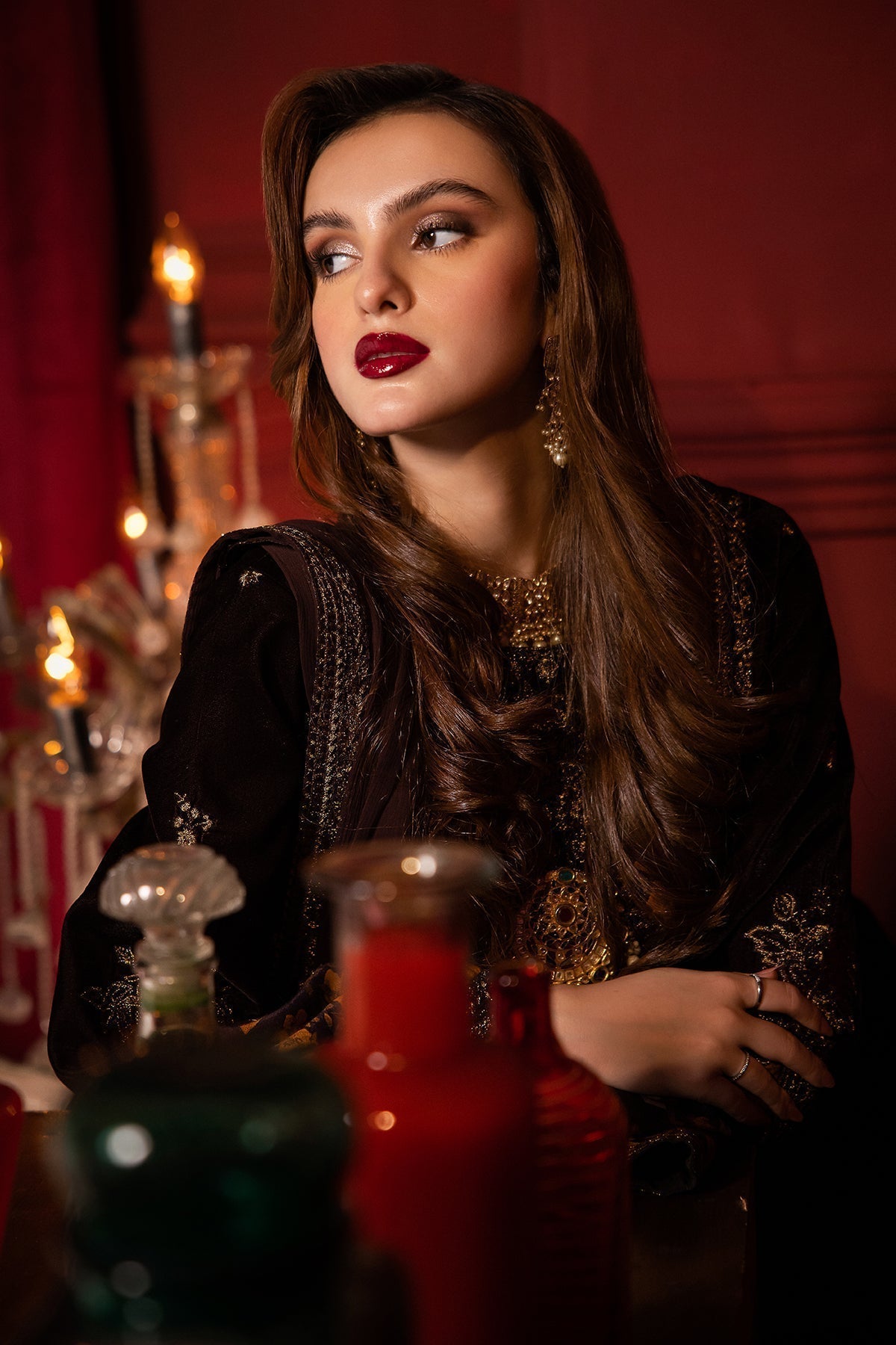 Charizma | Signora Velvet | Velvet CVT4-05 - Pakistani Designer Dress - by Charizma | Type: Ladies Clothes - 100% Original at Saira Sultan