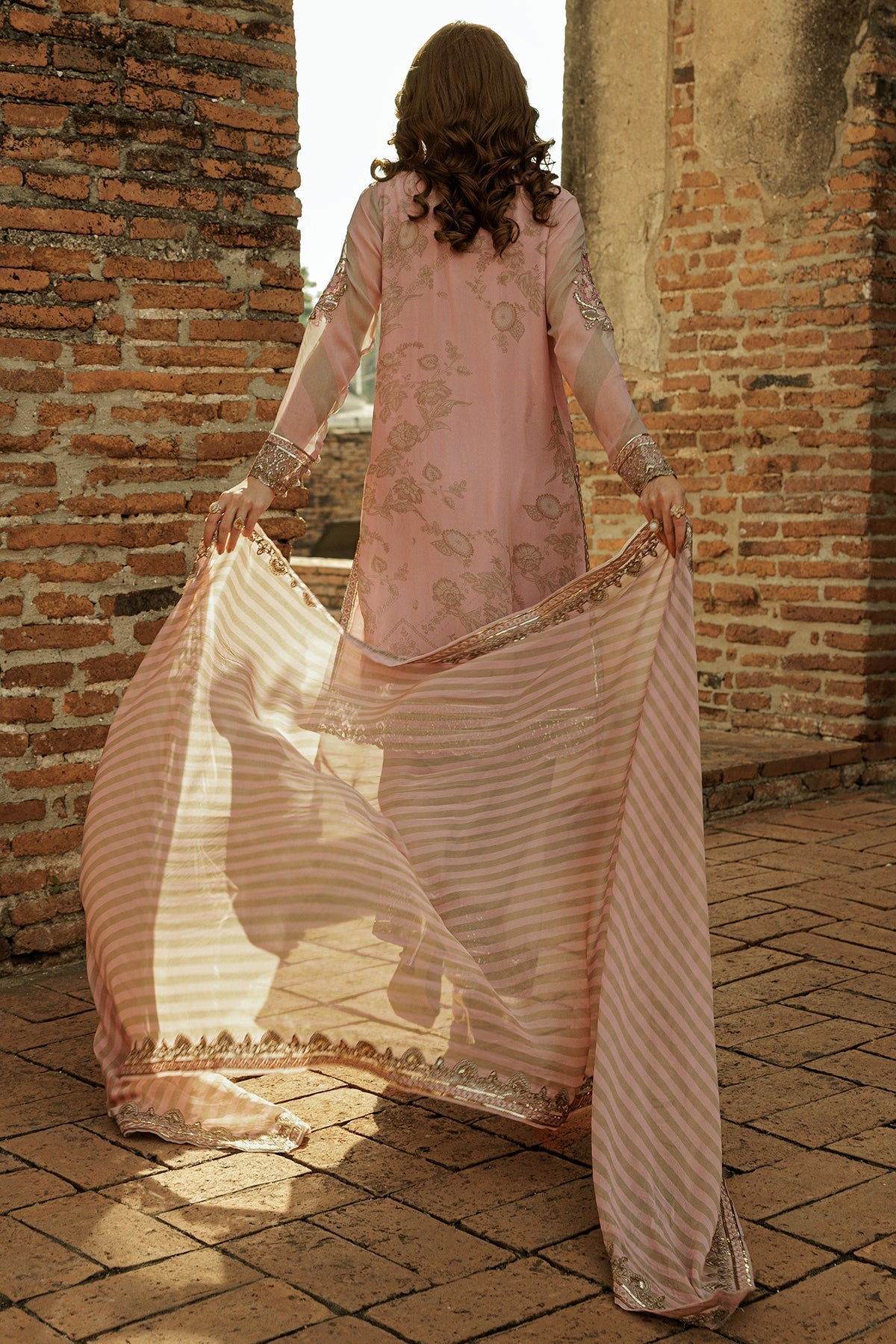Charizma | Vasal Collection 25 | VSL25-01 S Blush Pink Chiffon