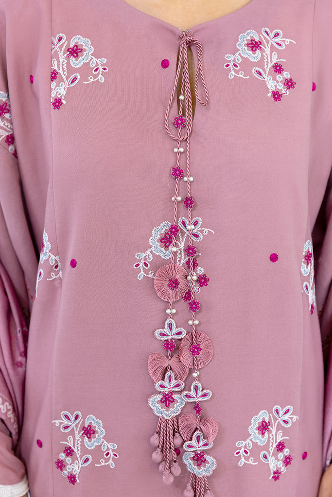 Cross Stitch | Cotton Satin 25 | ANTIQUE BLUSH - Pakistani Designer Dress - by Cross Stitch - Type : Ladies Clothes - 100% Original at Saira Sultan