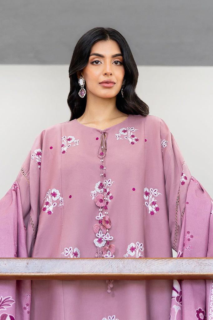 Cross Stitch | Cotton Satin 25 | ANTIQUE BLUSH - Pakistani Designer Dress - by Cross Stitch - Type : Ladies Clothes - 100% Original at Saira Sultan