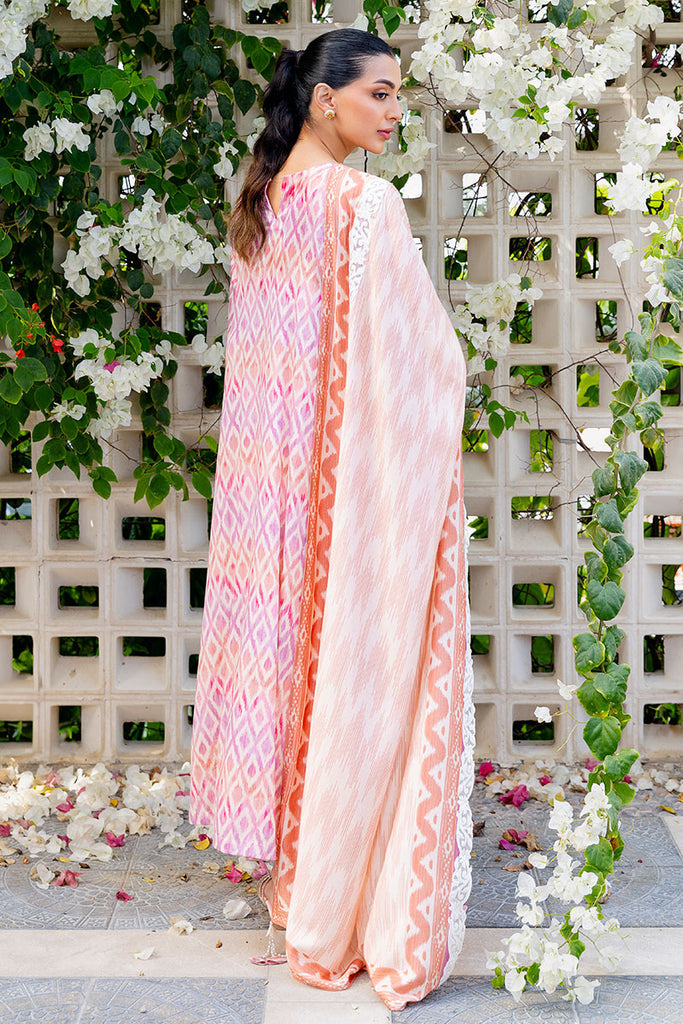 Cross Stitch | Cotton Satin 25 | RADIANT CHARM - Pakistani Designer Dress - by Cross Stitch - Type : Ladies Clothes - 100% Original at Saira Sultan