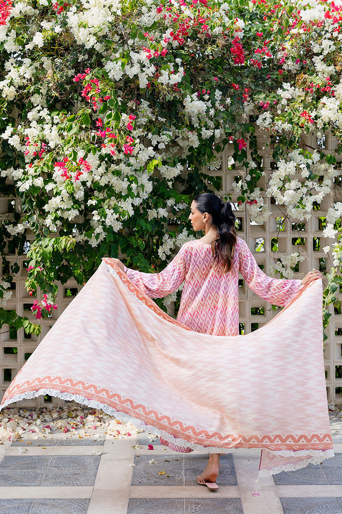 Cross Stitch | Cotton Satin 25 | RADIANT CHARM - Pakistani Designer Dress - by Cross Stitch - Type : Ladies Clothes - 100% Original at Saira Sultan
