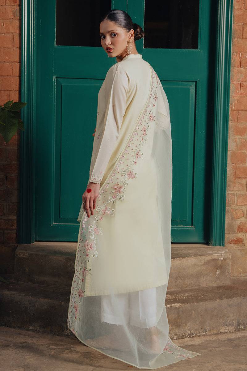 Cross Stitch | Eid Collection | FLORA HEAVEN - Pakistani Designer Dress - by Cross Stitch | Type: Luxury - 100% Original at Saira Sultan