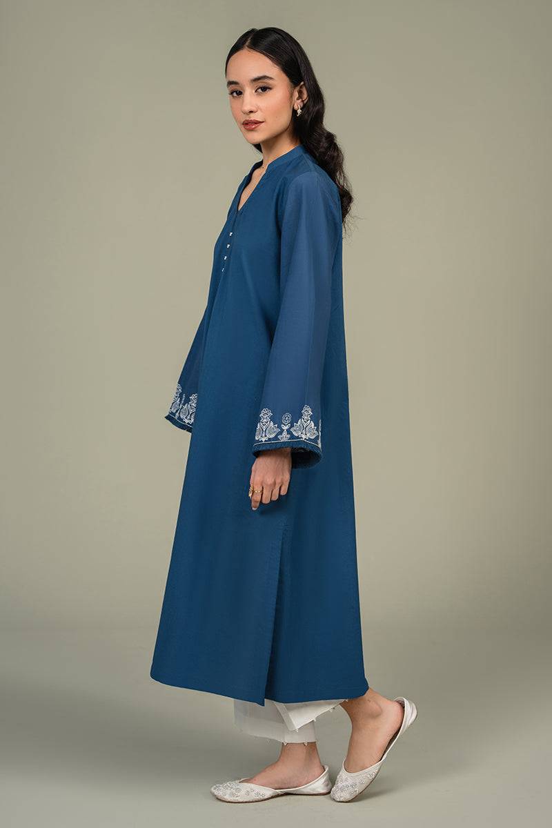 Cross Stitch | Eid Collection | PEARL BLUE - Pakistani Designer Dress - by Cross Stitch | Type: Luxury - 100% Original at Saira Sultan
