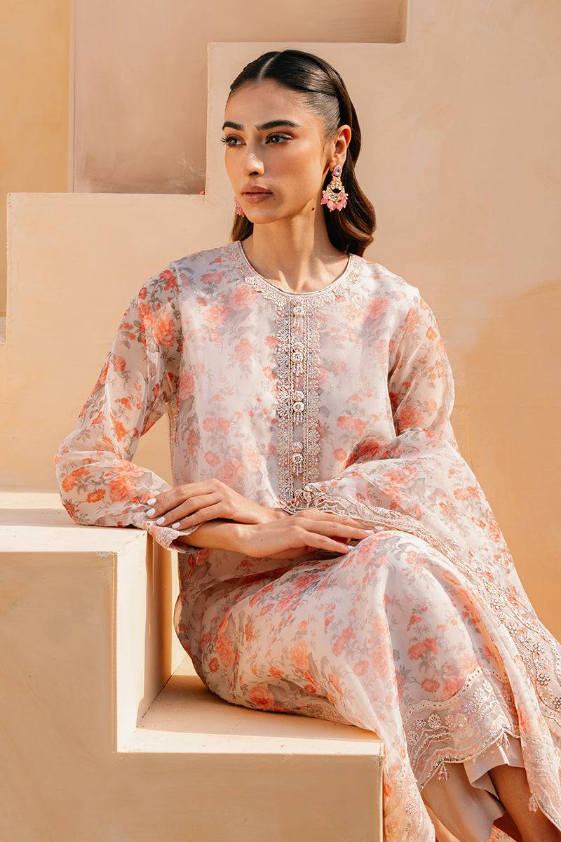 Cross Stitch | Eid Collection | IVORY WHISPER - Pakistani Designer Dress - by Cross Stitch | Type: Luxury - 100% Original at Saira Sultan