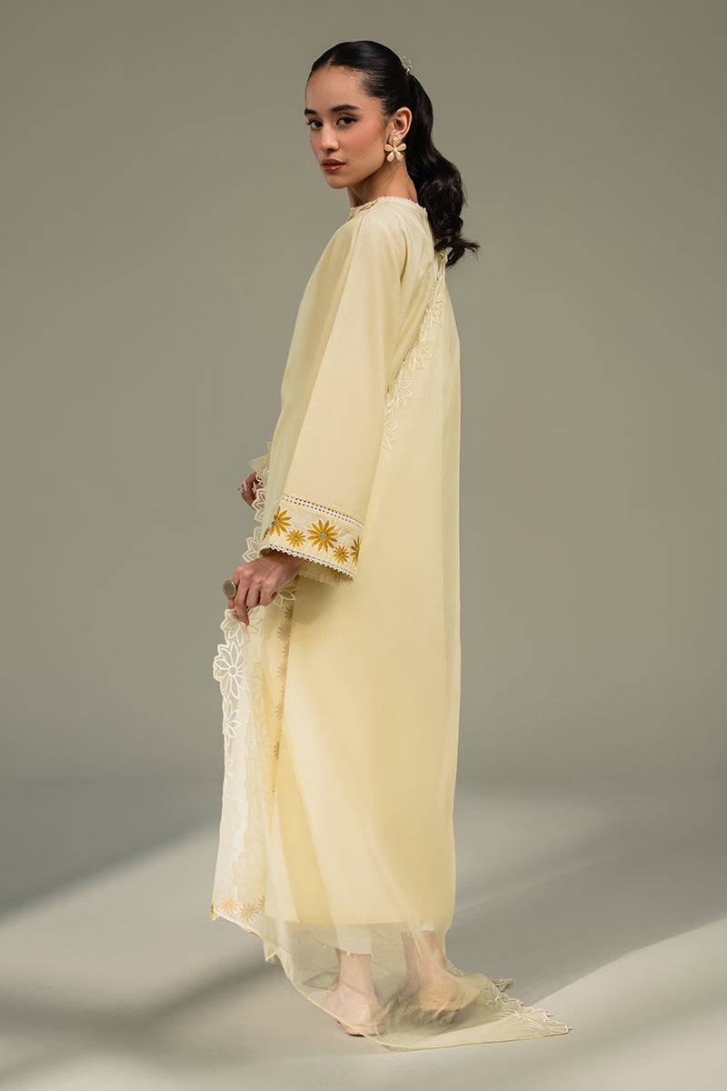 Cross Stitch | Eid Collection | SUN FIELD - Pakistani Designer Dress - by Cross Stitch | Type: Luxury - 100% Original at Saira Sultan