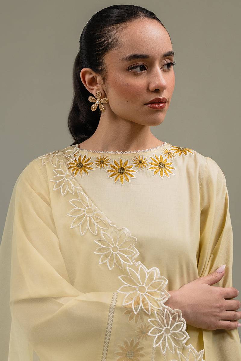 Cross Stitch | Eid Collection | SUN FIELD - Pakistani Designer Dress - by Cross Stitch | Type: Luxury - 100% Original at Saira Sultan