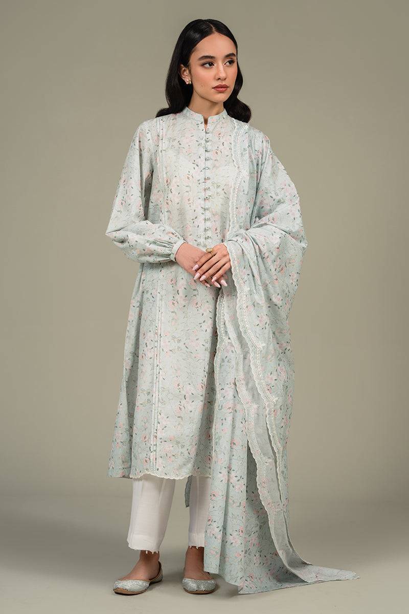 Cross Stitch | Eid Collection | AQUA WHISPER - Pakistani Designer Dress - by Cross Stitch | Type: Luxury - 100% Original at Saira Sultan