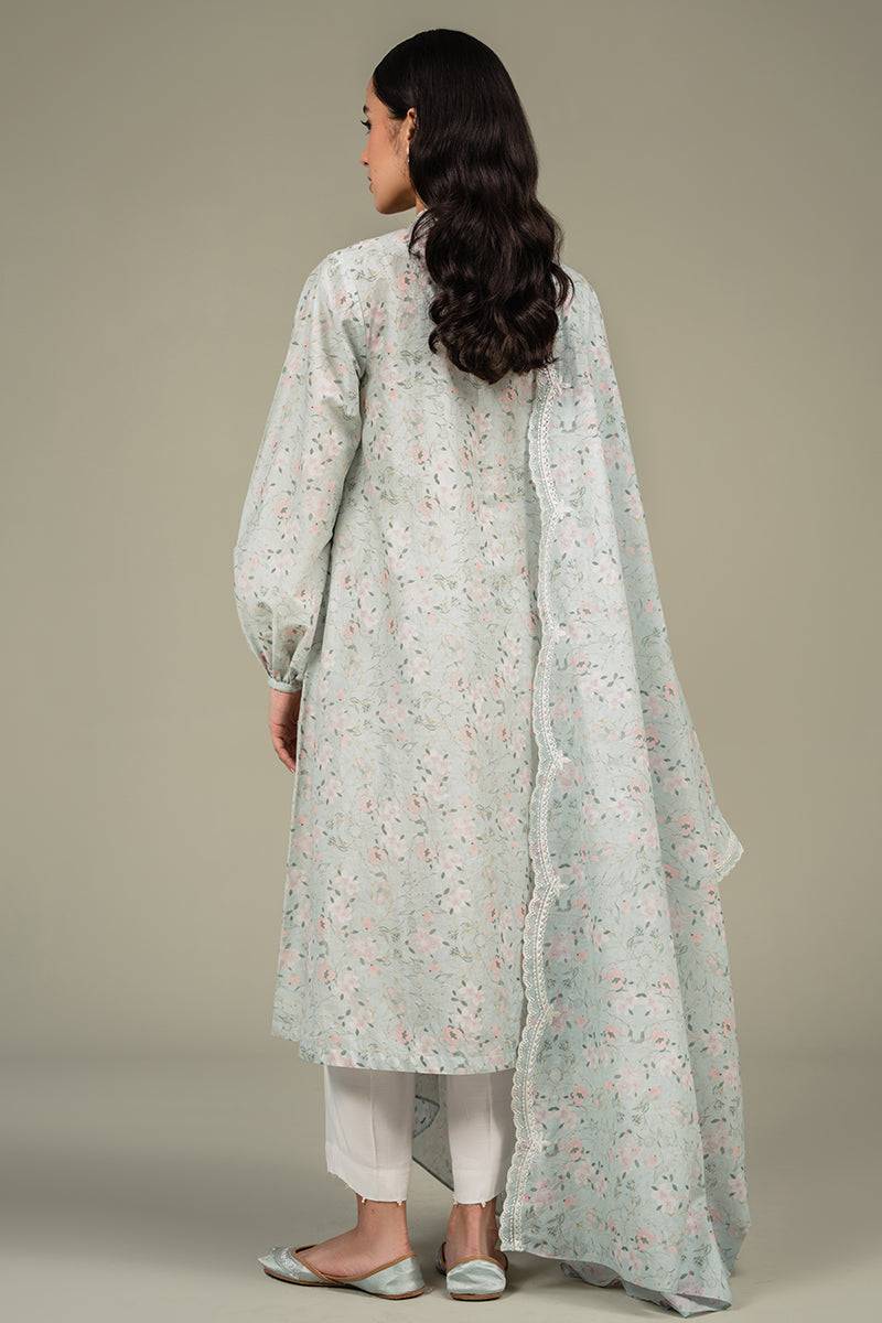 Cross Stitch | Eid Collection | AQUA WHISPER - Pakistani Designer Dress - by Cross Stitch | Type: Luxury - 100% Original at Saira Sultan