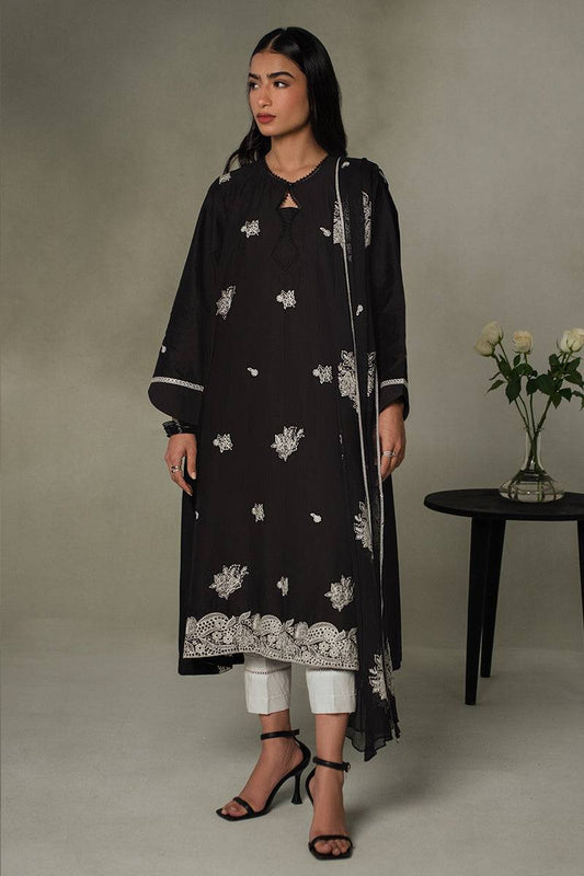 Cross Stitch | Eid Collection | MONOCHROMATIC - Pakistani Designer Dress - by Cross Stitch | Type: Luxury - 100% Original at Saira Sultan
