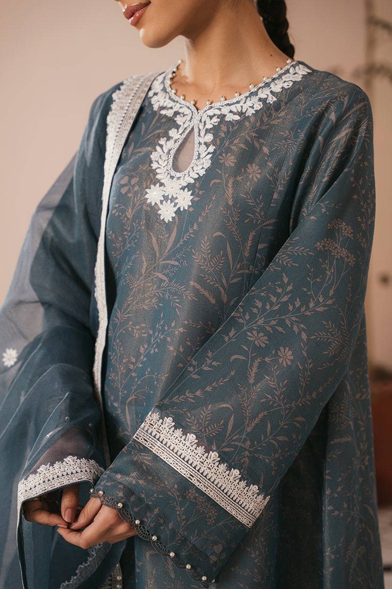 Cross Stitch | Eid Collection | MIDNIGHT SKY - Pakistani Designer Dress - by Cross Stitch | Type: Luxury - 100% Original at Saira Sultan
