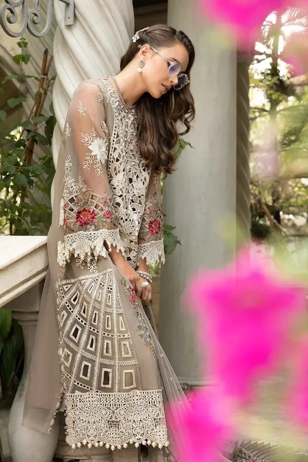 Maria B | Eid Lawn Collection | 01 - Pakistani Designer Dress - by Maria B | Type: Luxury - 100% Original at Saira Sultan